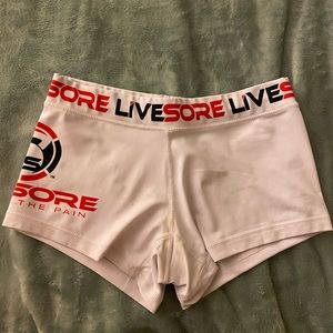 Live sore spandex shorts